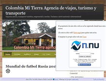 Tablet Screenshot of colombiamitierra.n.nu